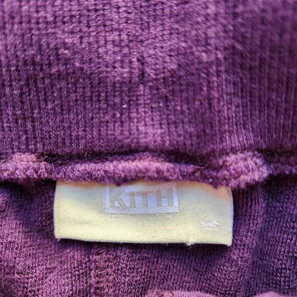 Kith Kids Cropped Velour Soccer Sweatshirt and shorts, xs - Picture 5 of 6